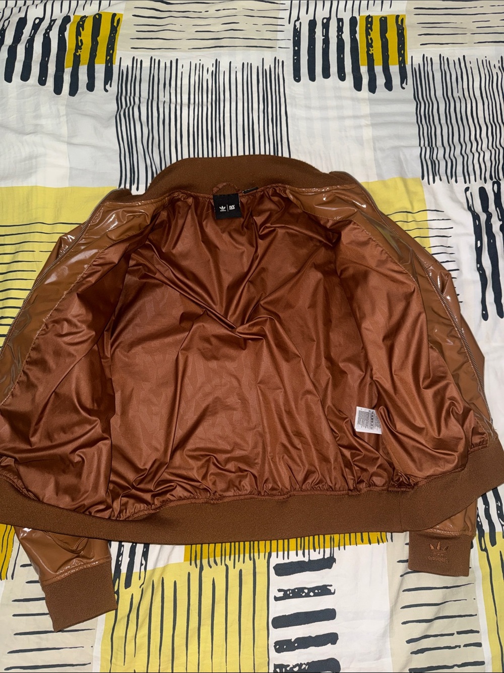 Adidas/Ivy Park Latex Bomber - Picture 2 of 3
